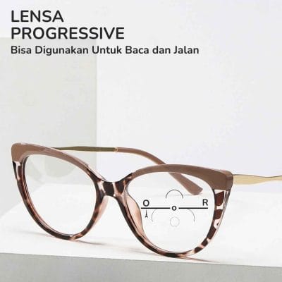 Kacamata Cateye Photochromic ✨