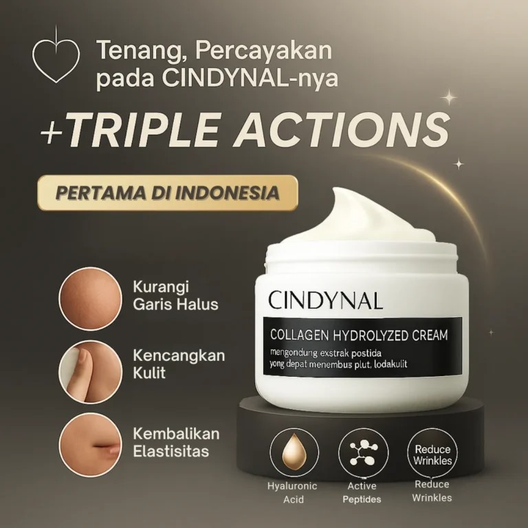 CINDYNAL Hydro Collagen Cream BPOM MR77-HK114