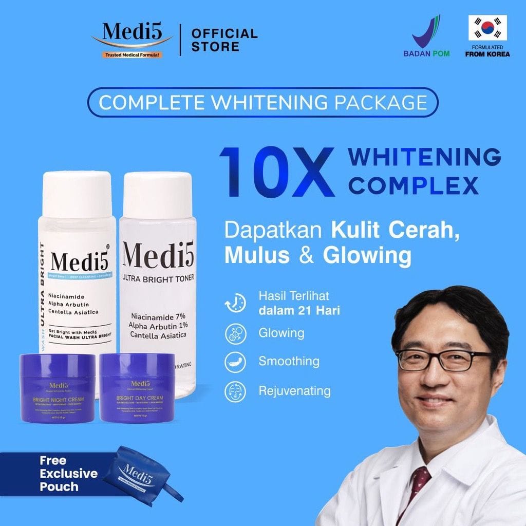MEDI5 Complete Whitening Paket Skincare logo