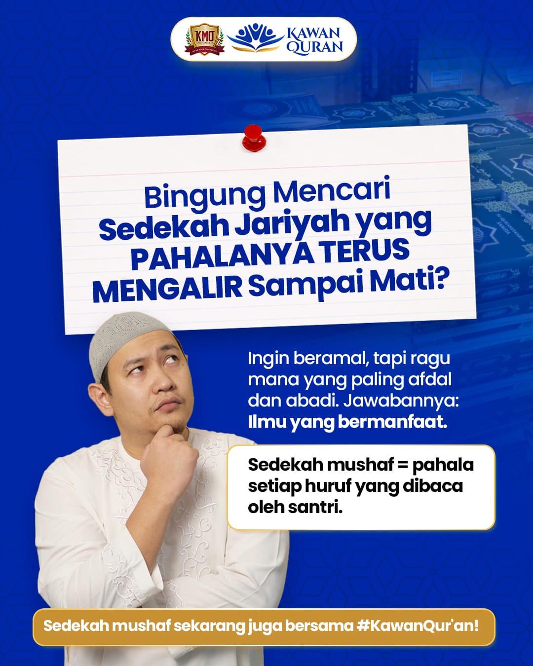 KAWAN QURAN BERSAMA USTADZ ARAFAT (SATU MUSHAF, SEJUTA CAHAYA) logo