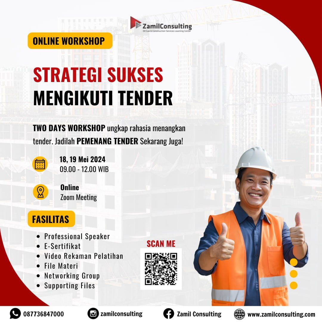 WORKSHOP ONLINE SUKSES MENGIKUTI TENDER logo