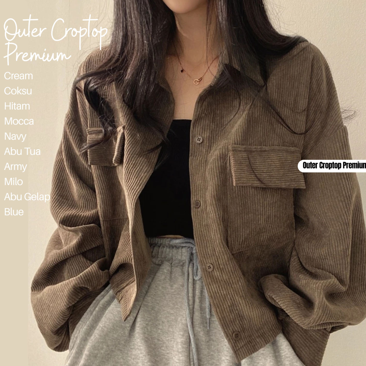 JESICA OUTER CROPTOP PREMIUM logo
