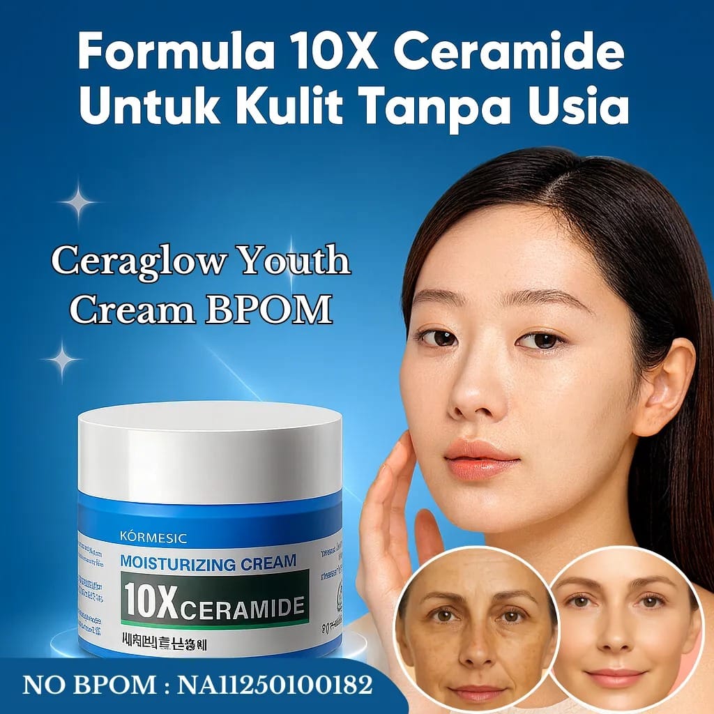 Ceraglow Youth Cream BPOM BL77-128 logo