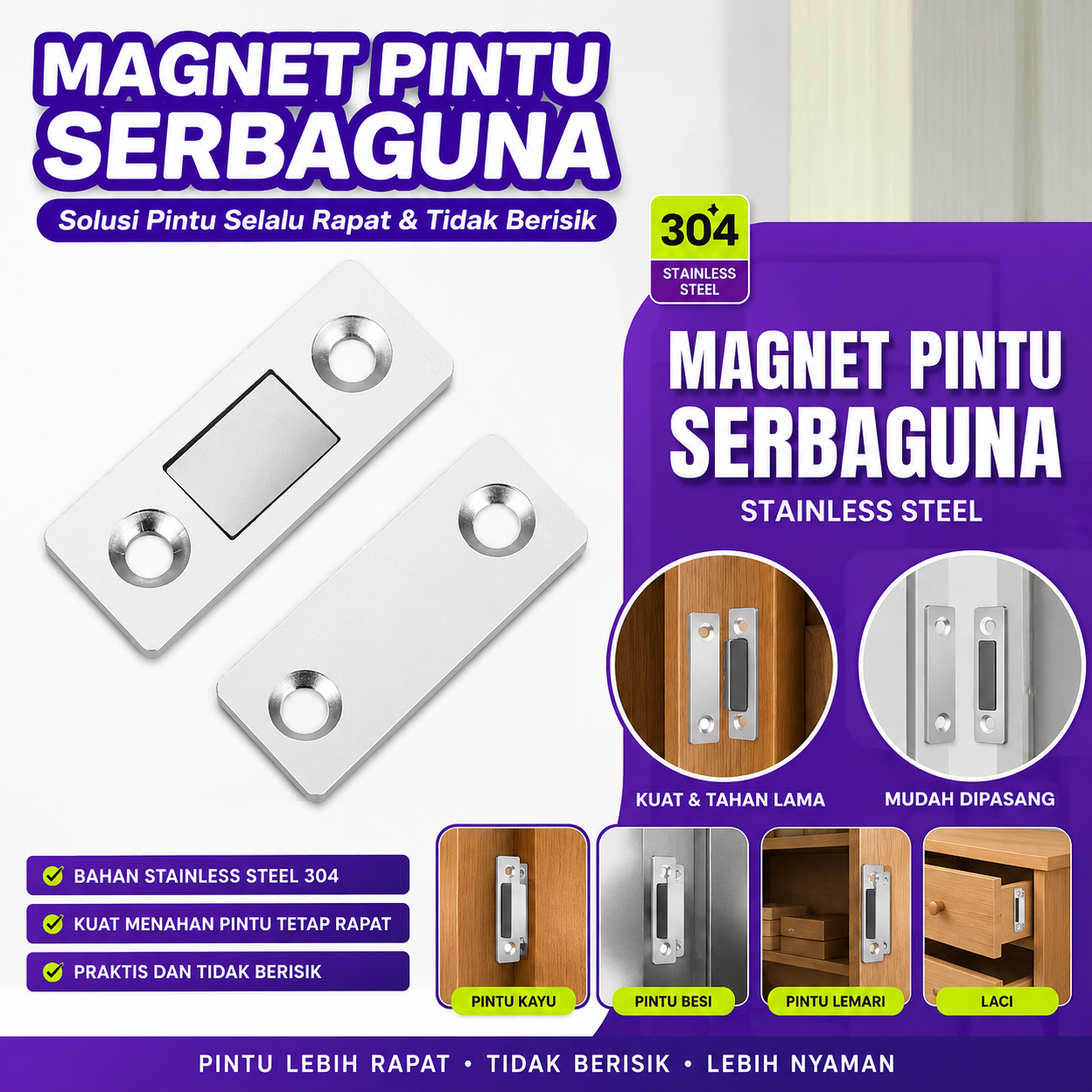 MAGNETIC DOOR TM - KN logo