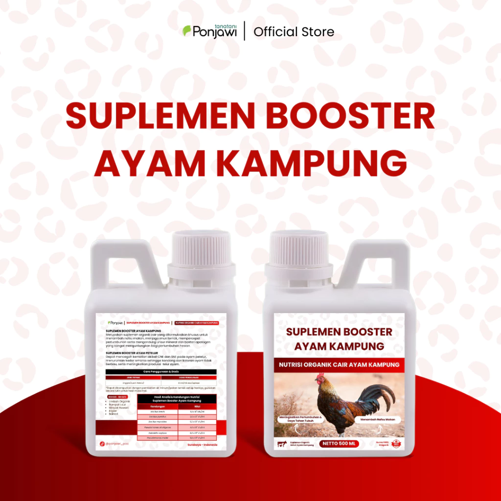 SUPLEMEN BOOSTER AYAM KAMPUNG 500 ML - GG GM