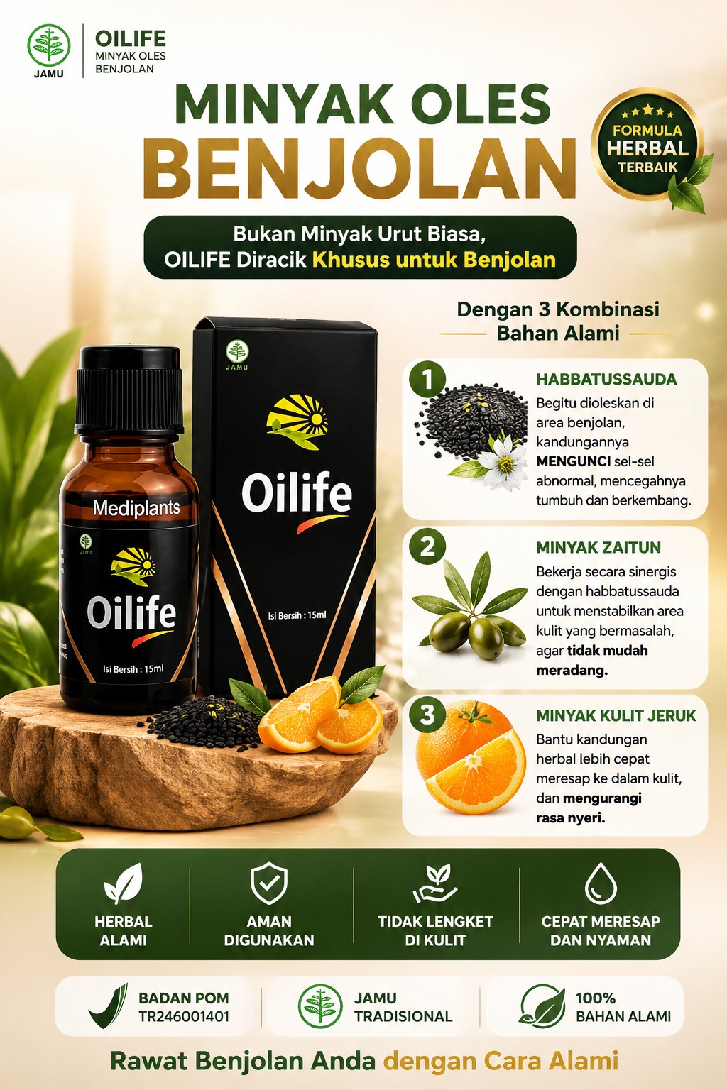 Promo Oilife Minyak Herbal Lipoma FBIFF logo