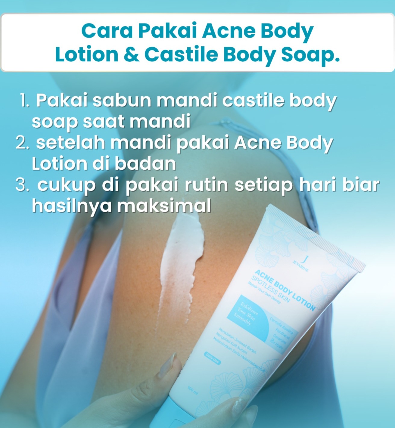Paket Bundling Acne Lotion + Castile Soap