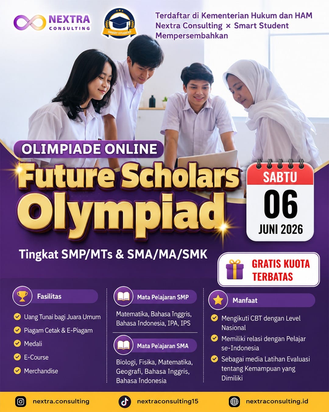 FUTURE SCHOLARS OLYMPIAD logo
