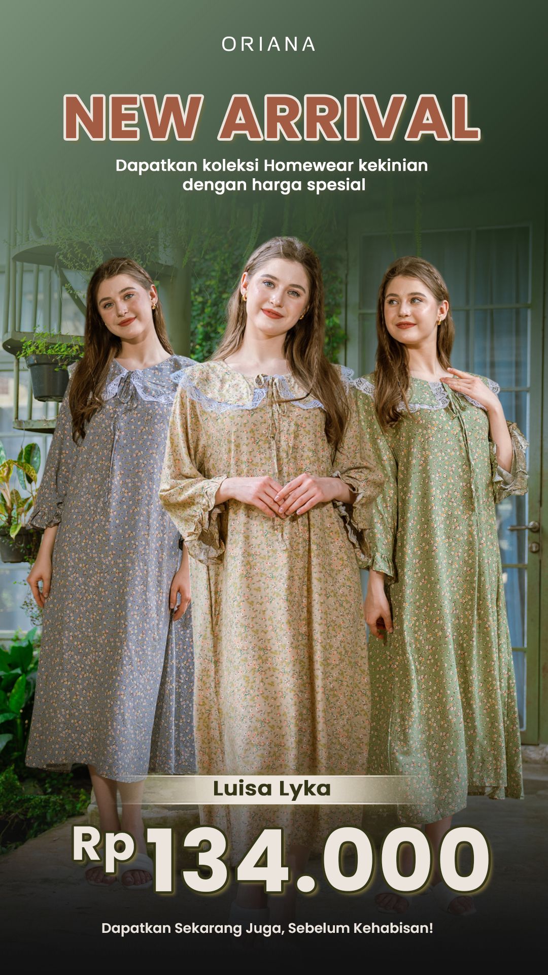 # FADS - Homewear Maxi Luisa lyka 134/1 API logo