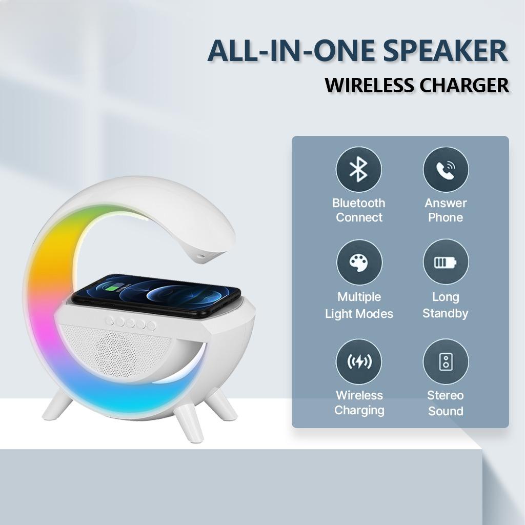 Light RGB Wireless Charger Bluetooth ⚡ logo