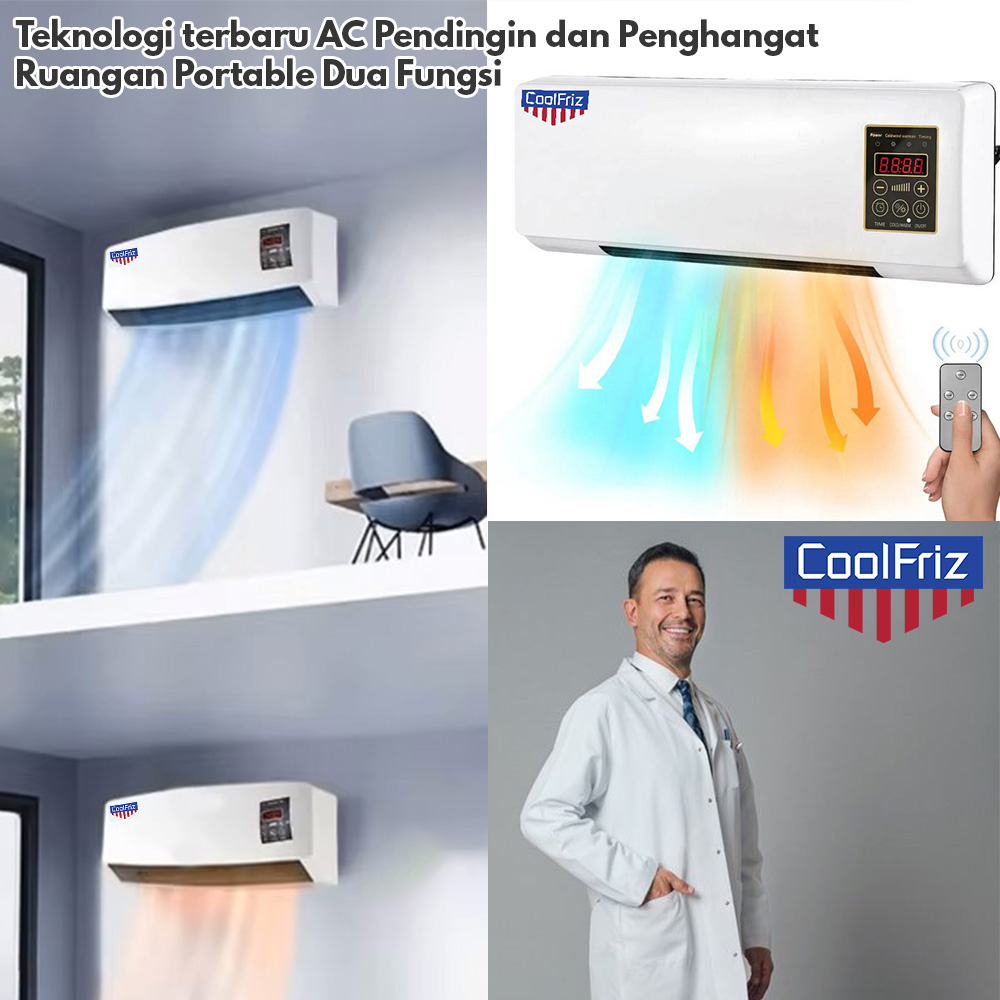 Coolfriz - Two Way AC Portable Cooling and Heating CF1.R