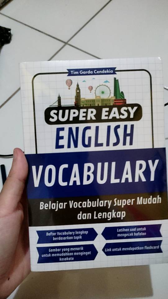 Buku Super Easy English Vocabulary ⚡