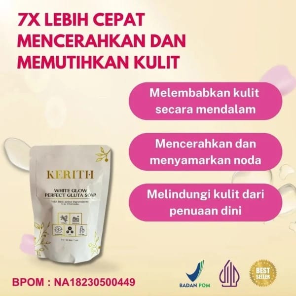 EverGlow Whitening Soap BPOM BL62-36 logo