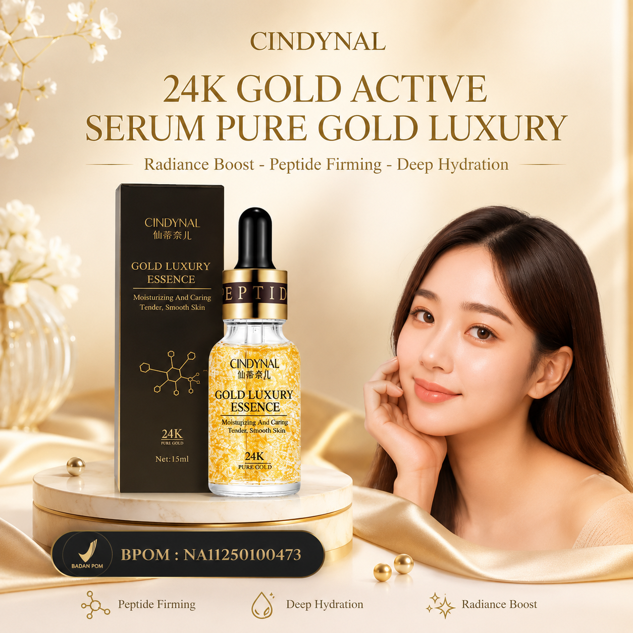 Serum Pure Gold Luxury BPOM MR62-77 logo