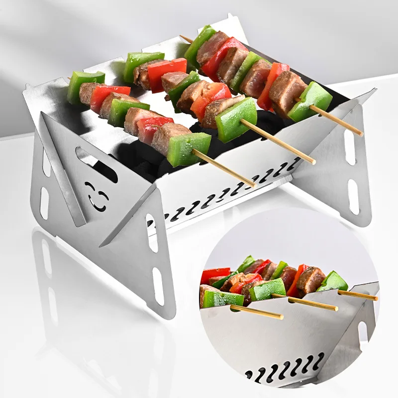 Grode - Outdoor Folding Barbecue Stove Stainless Steel CG2 logo