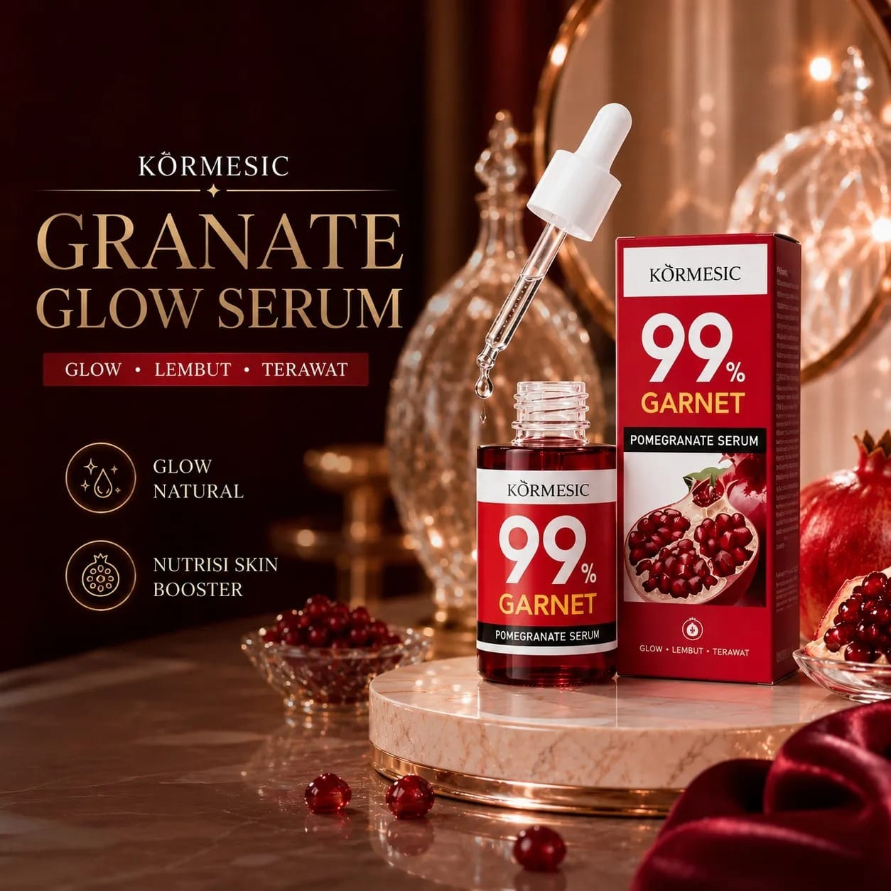 Granate Glow Cream BPOM HR62-55 logo