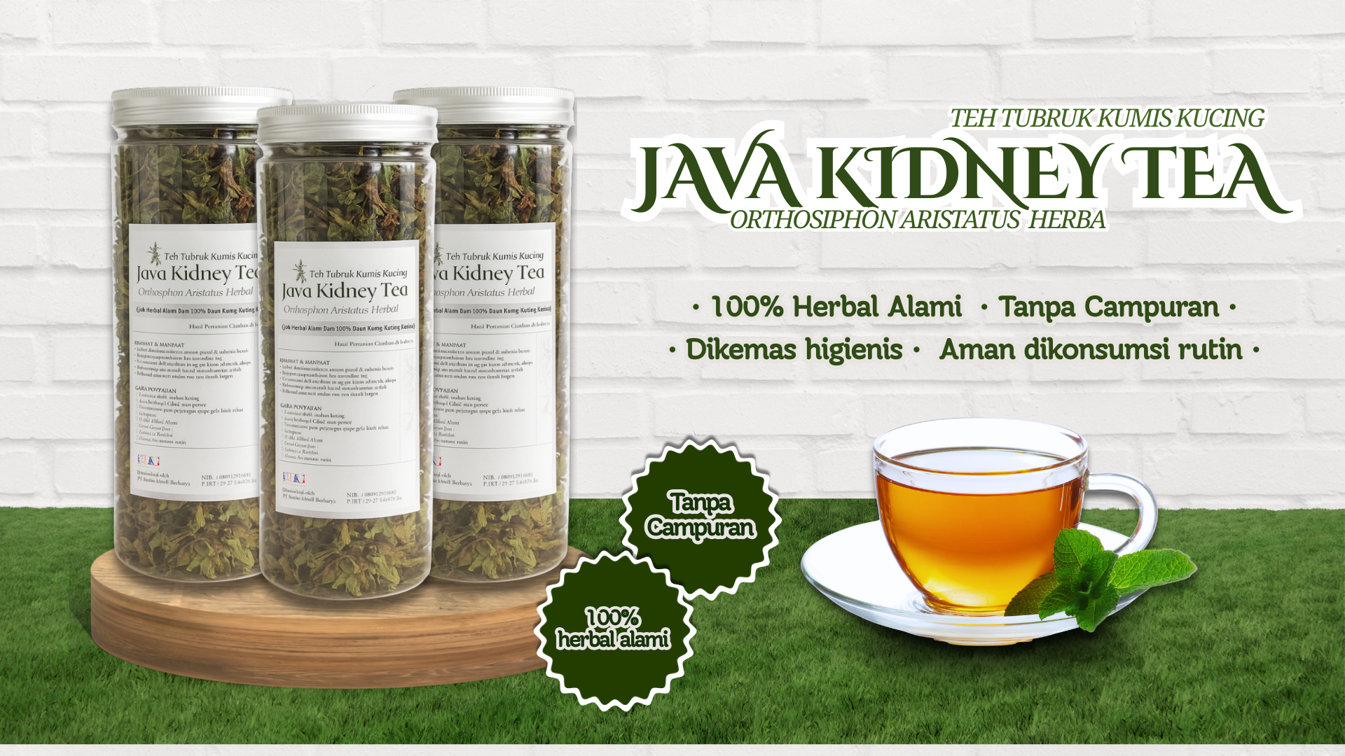 Teh Pemecah Batu Ginjal Kumis Kucing Orthosiphon Stamineus Java Kidney Tea store