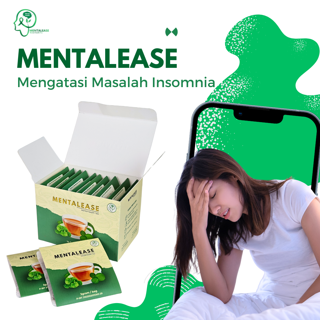 Solusi Insomnia & Anti Stres Depresi - Mentalease - Teh Herbal Yang Ampuh Untuk Kesehatan Mental logo