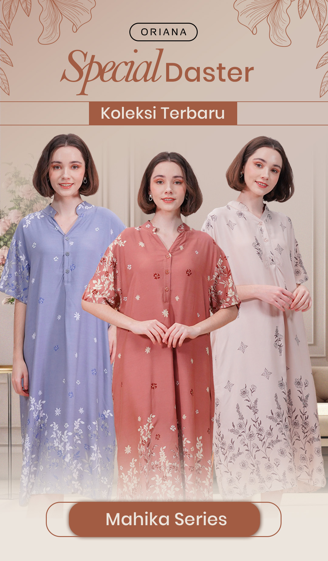 # FADS - Homewear Maxi-dress Mahika Terry Namira (106-1 pcs)  ASC logo