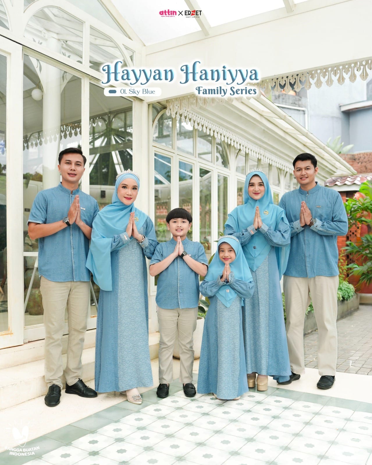 HAYYAN HANIYYA SERIES 01 SKY BLUE