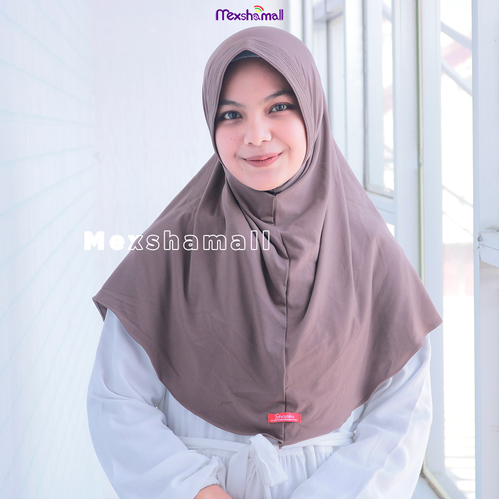 Mexshamall-jilbab Bergo Hamidah Jersey Premium