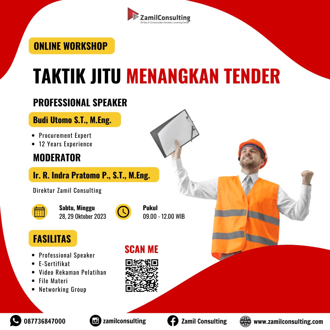 Workshop Taktik Memenangkan Tender untuk 2 Orang logo