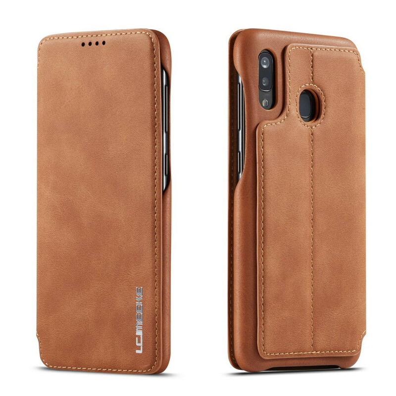 FLIP JOSHA LEATHER CASE FOR SAMSUNG GALAXY A30 DAN A20