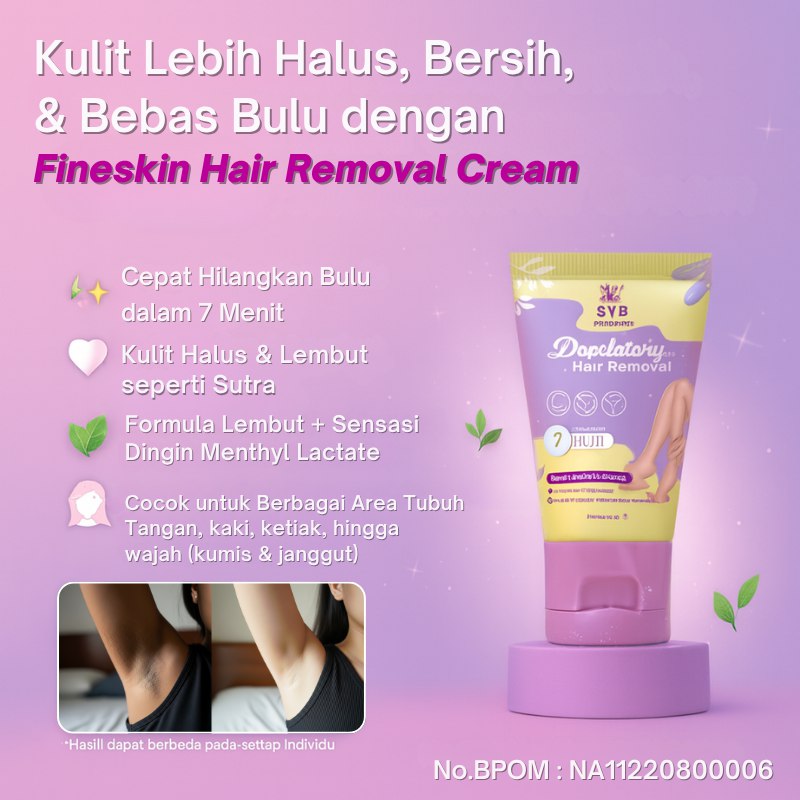 Fineskin Hair Removal Cream BPOM SH77-nw4