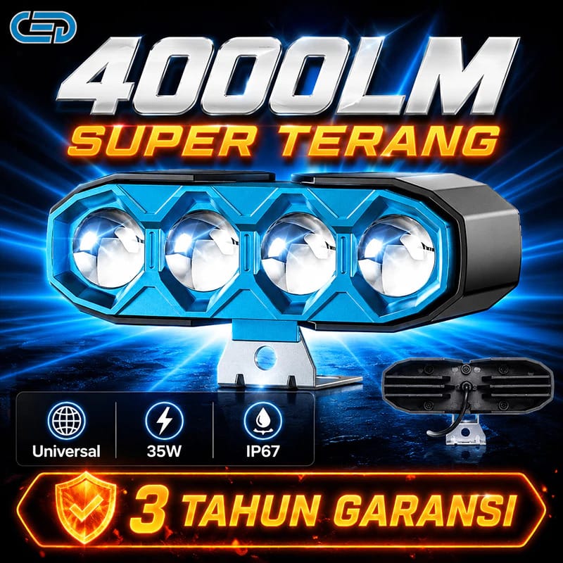 Lampu Tembak 4 Mata