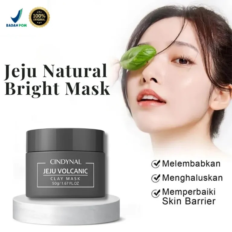 Jeju Natural Bright Mask BPOM MR77-HK112 logo