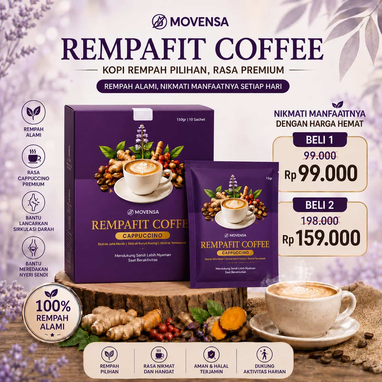 MOVENSA REMPAFIT COFFEE MT SA1 (99) logo