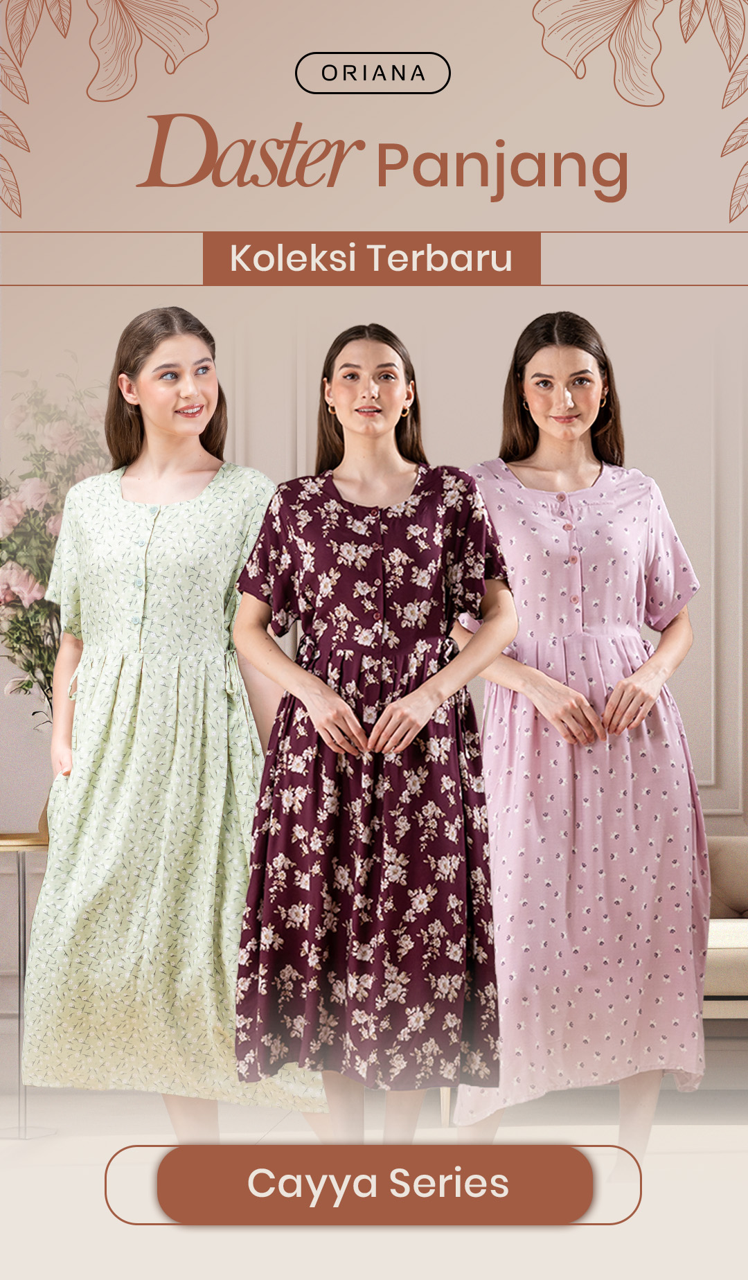 # FADS - Homewear Maxi Cayya Alanis Falena Daisani 115- 1 Piece logo