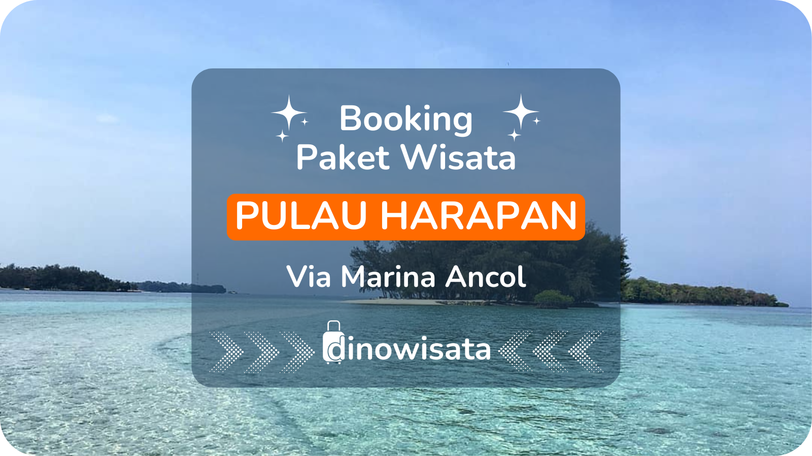 Pembayaran DP [Down Payment] Booking Paket Wisata Pulau Harapan Via Marina Ancol [DP Rp.650.000/org] logo