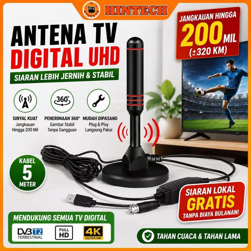 Antena Digital 4K Pen Magnetic - GA logo