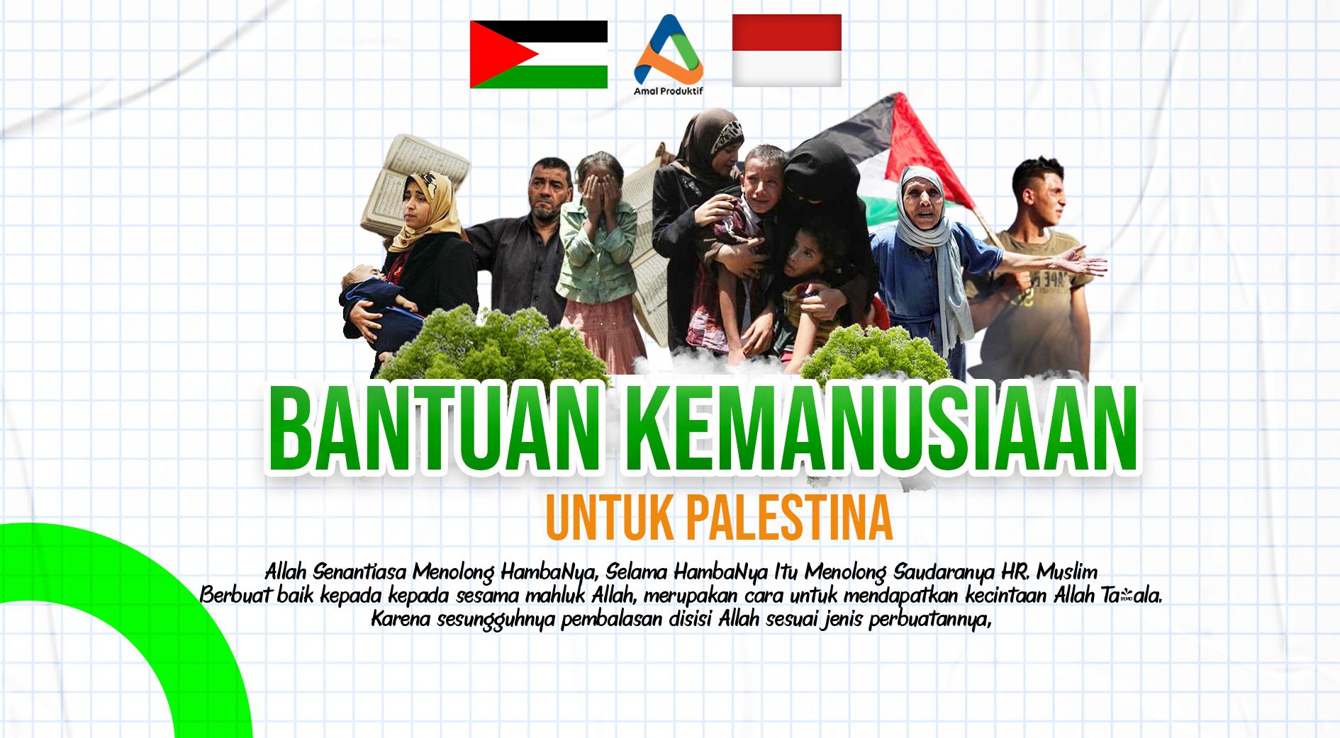 Amal Peduli Palestina logo