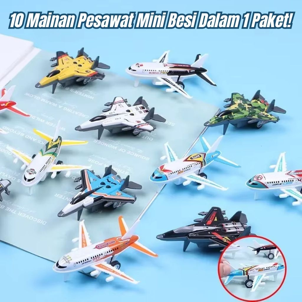 Rid Produk Mainan Pesawat Mix 10 Pcs Google logo