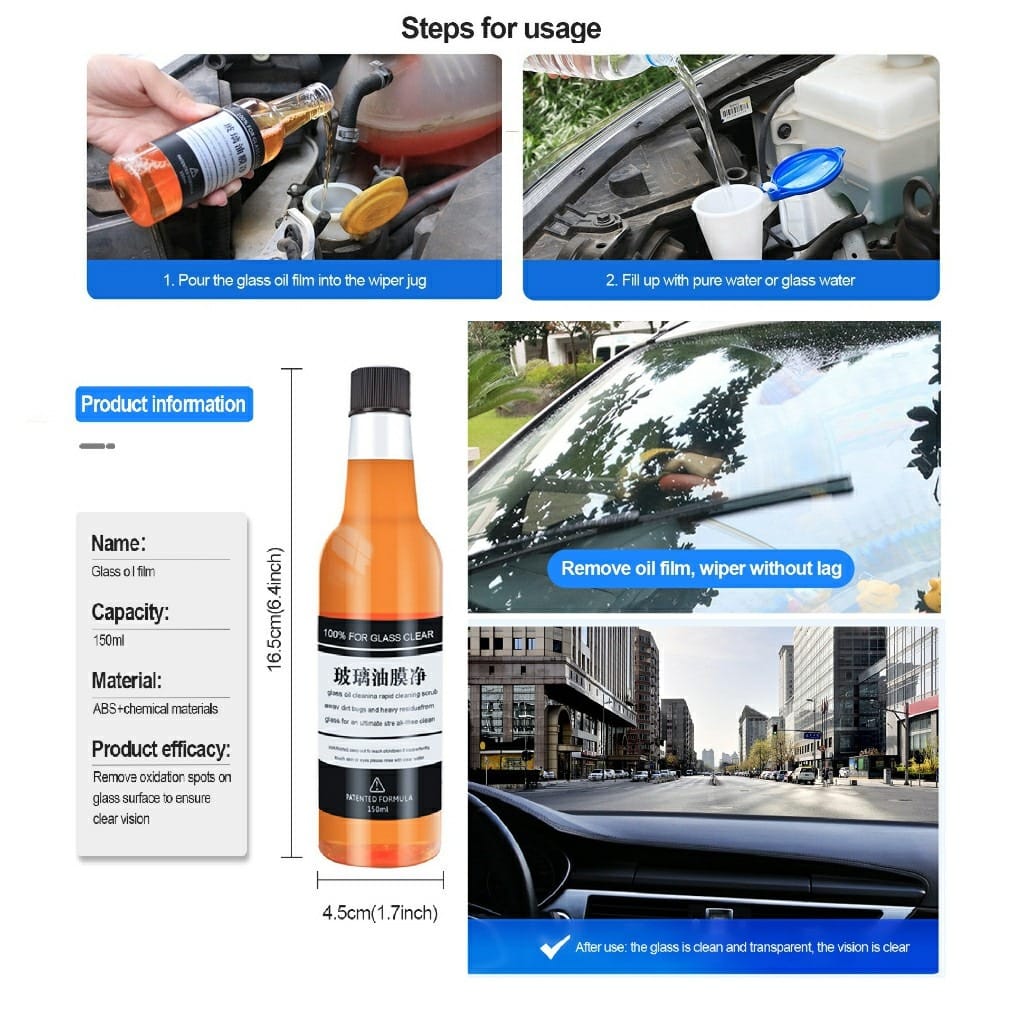 Pembersih Film Oli Kaca💰