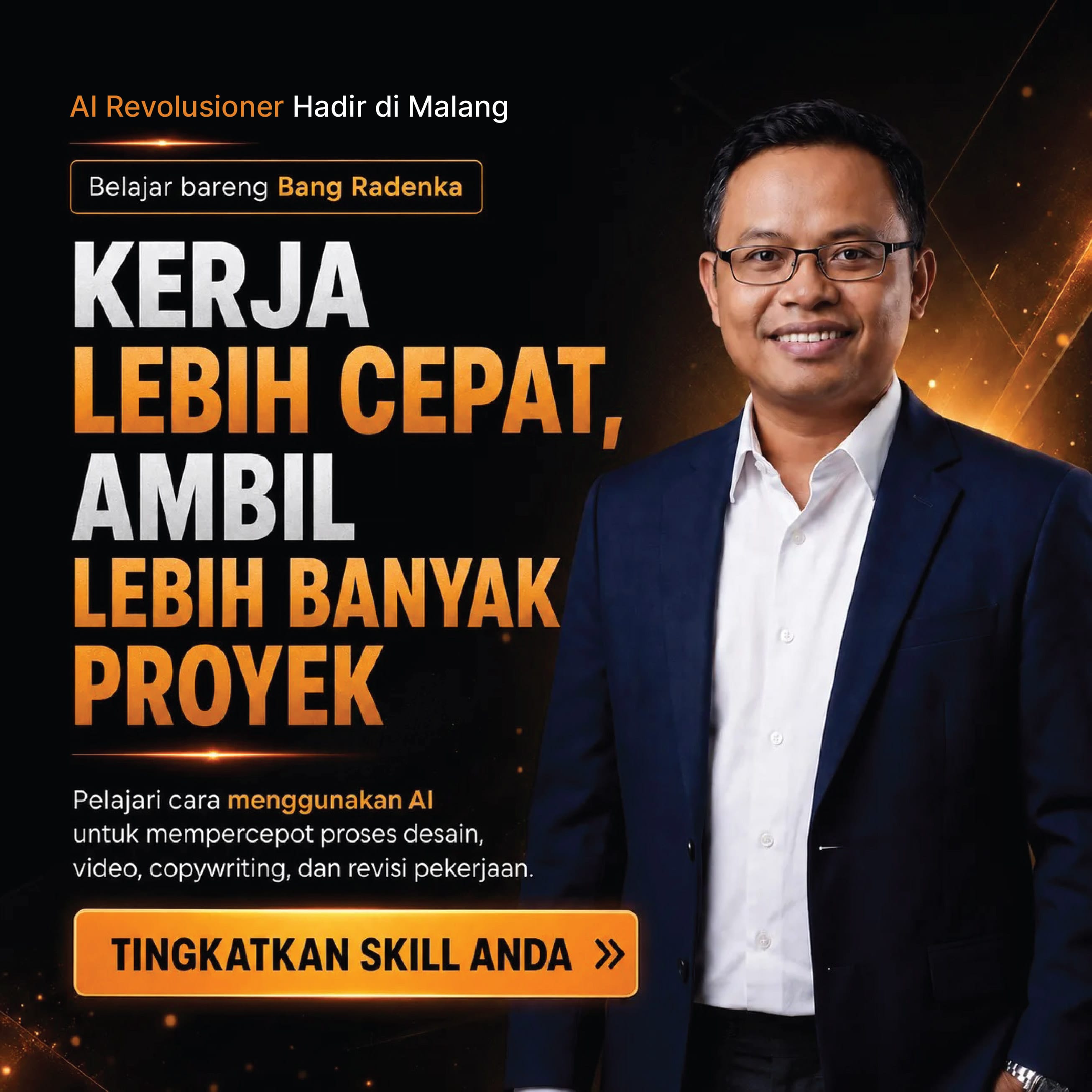 Seminar Offline AI Revolusioner - Malang sesi 1 - 30 Oktober 2026 [AR] logo