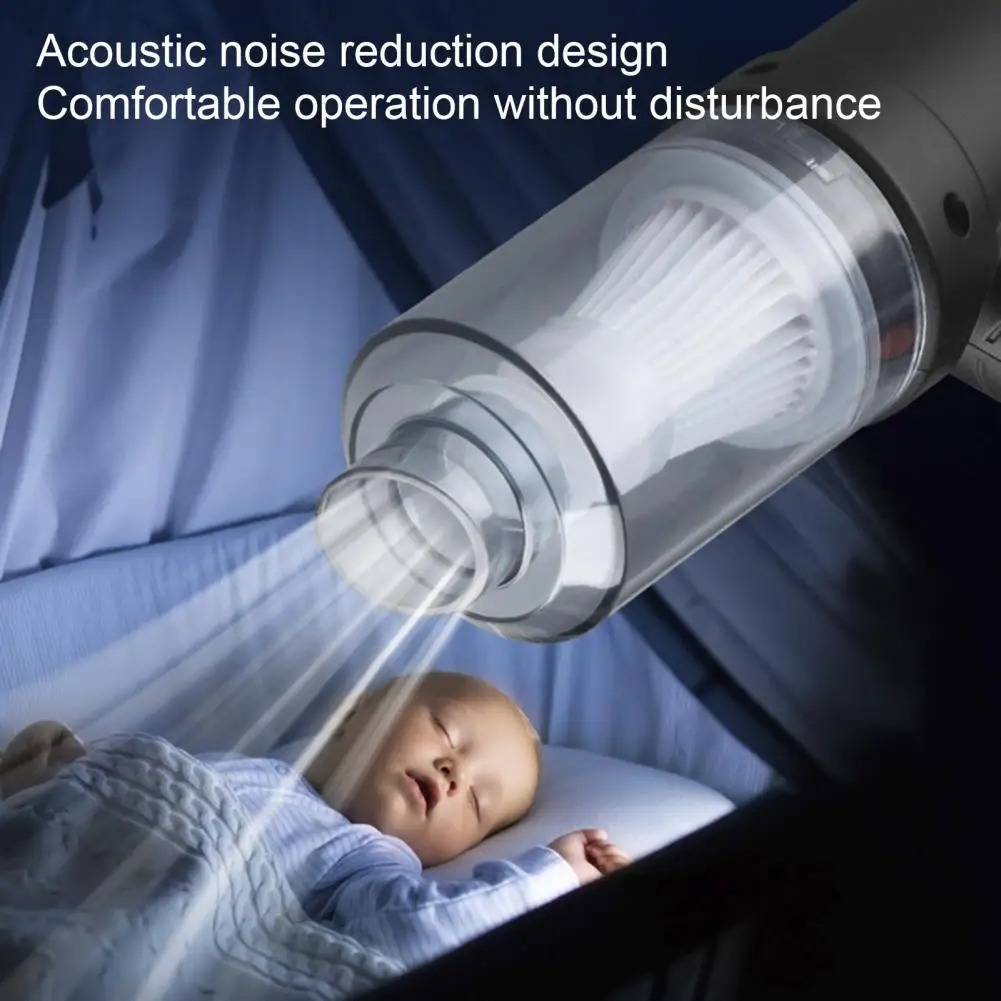 Vacum Cleaner Portable Mini 2In1 Penghisap Penyedot Pembersih Kotoran Debu Lantai Mobil Kasur