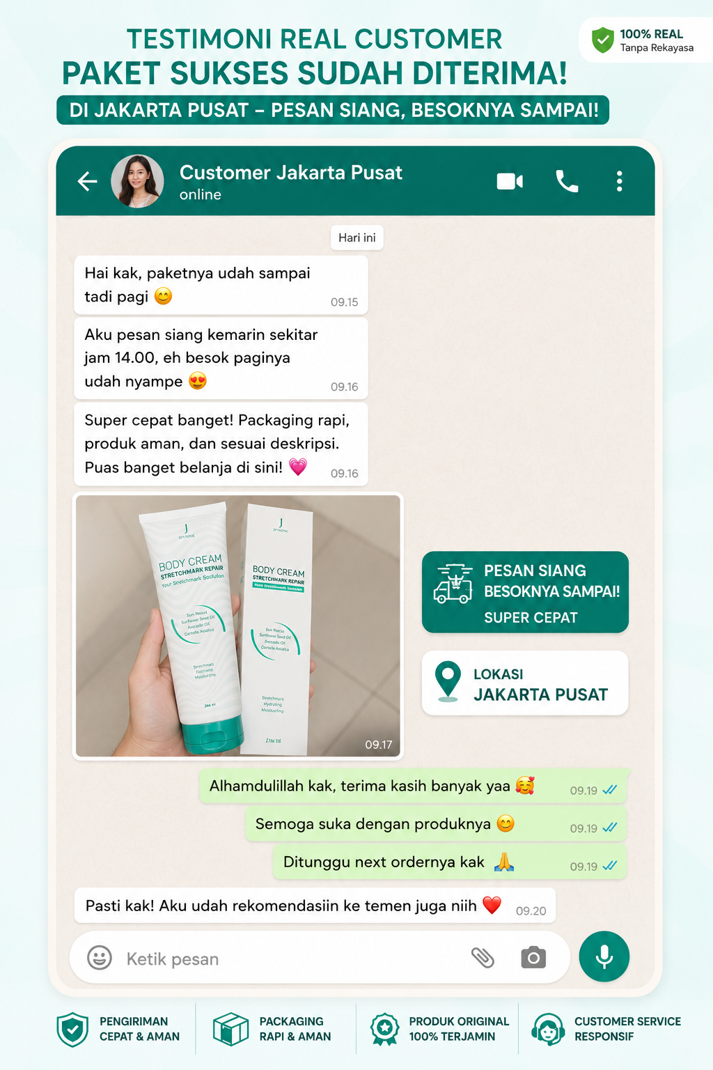 Testimoni Stretchmark