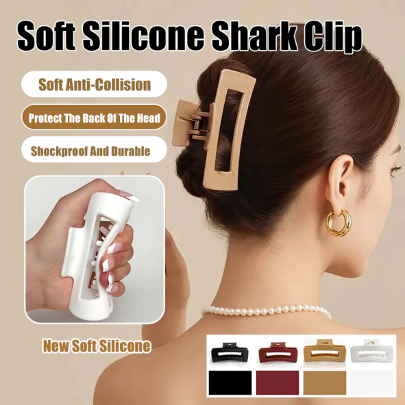 Soft Silicone Shark Clip