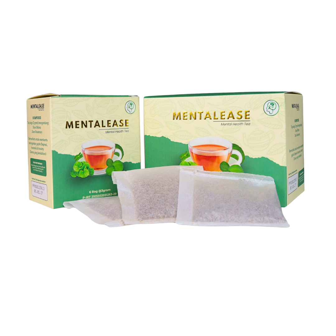 Solusi Insomnia & Anti Stres Depresi - Mentalease - Teh Herbal Yang Ampuh Untuk Kesehatan Mental