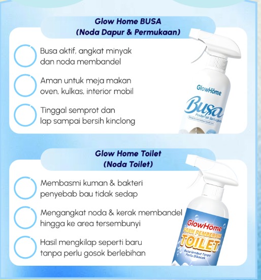Paket Glow home Busa & Toilet logo