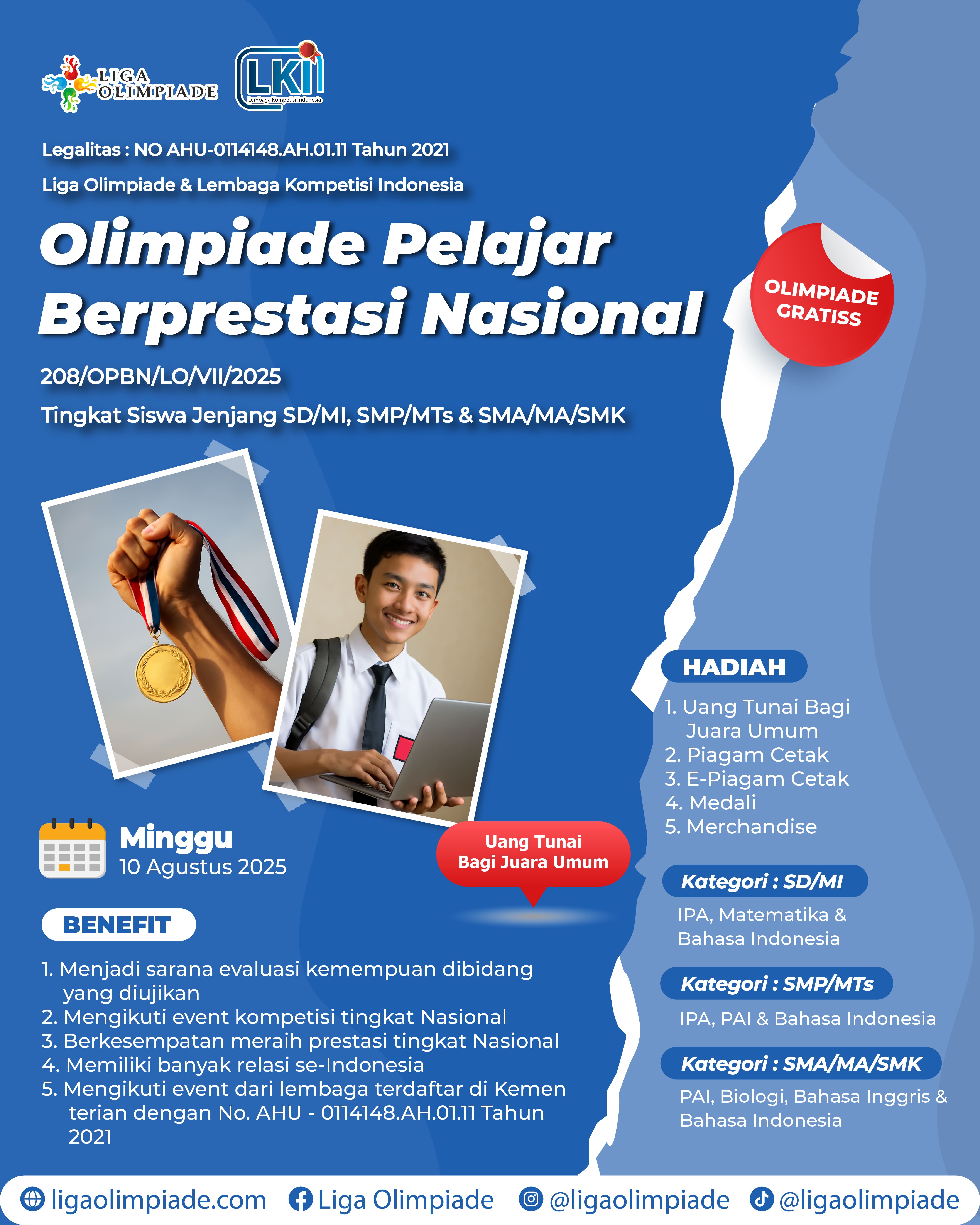 OLIMPIADE PELAJAR BERPRESTASI NASIONAL logo