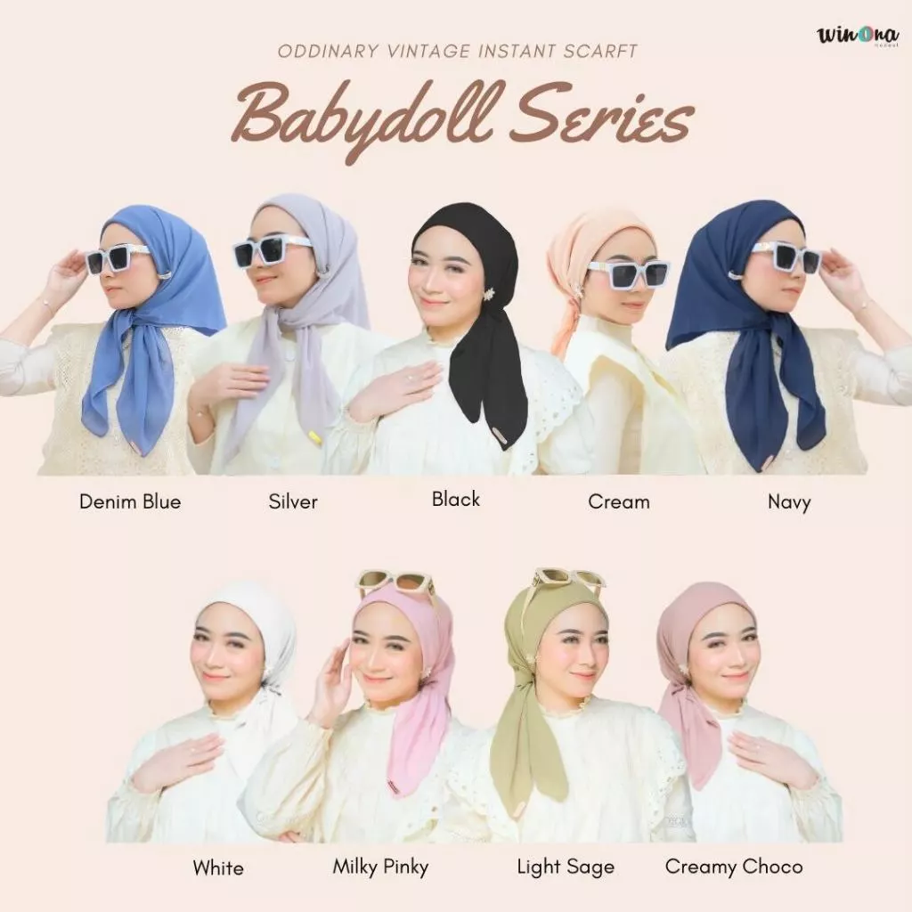 Vintage Instant Scarf