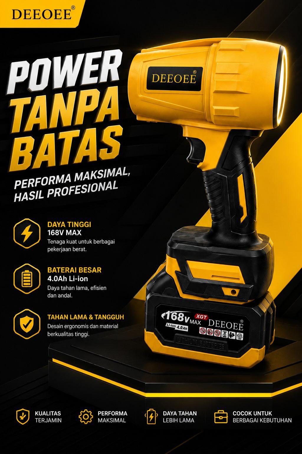 ZARIMI RockForce X21 Cordless Impact Breaker 21V