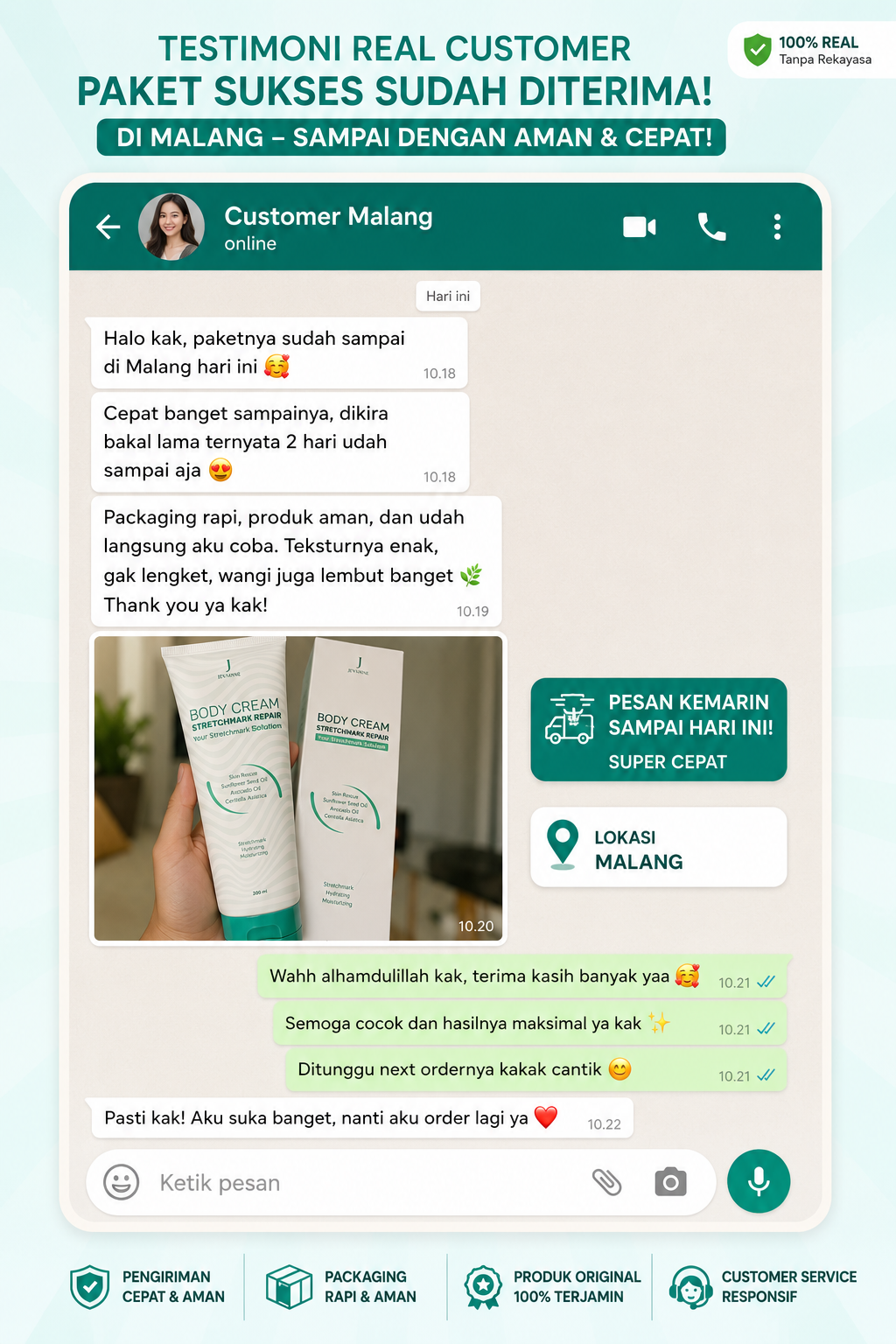 Testimoni Stretchmark
