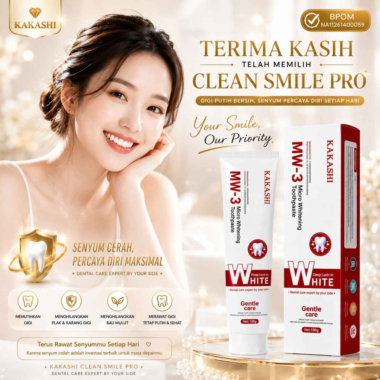 Clean Smile Pro TY62-7 logo