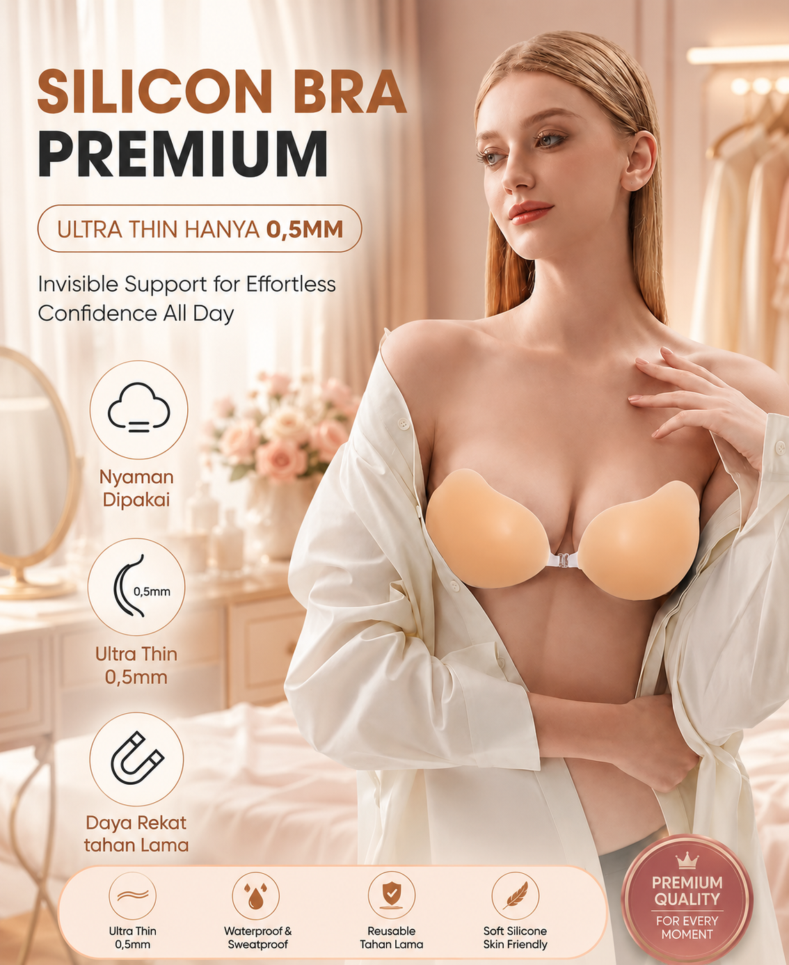 Silicone Bra