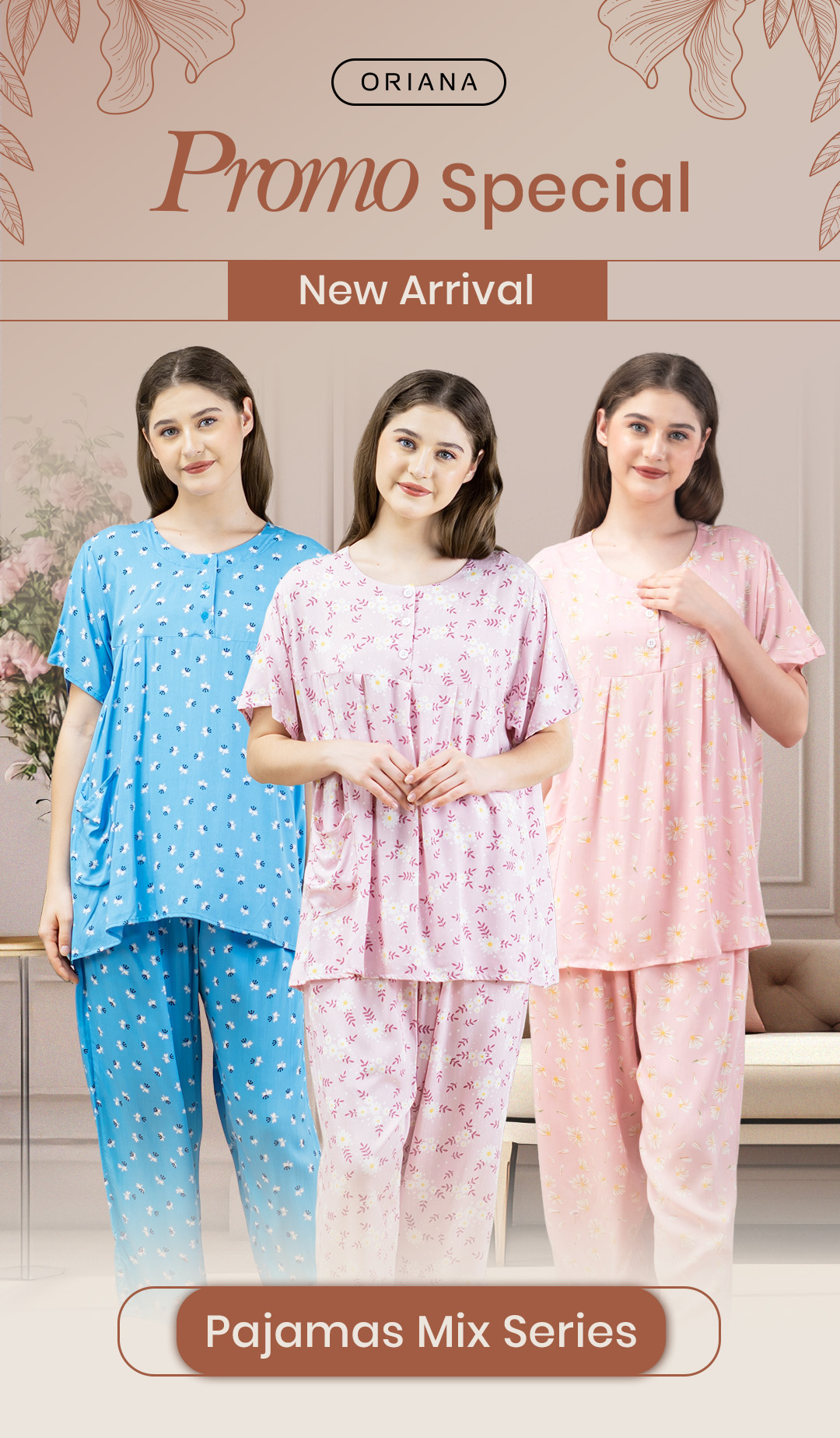 # FADS - Pajamas Puthi Mix Ilyana Daisy Daisani Falena (119-1 Piece) ASC logo